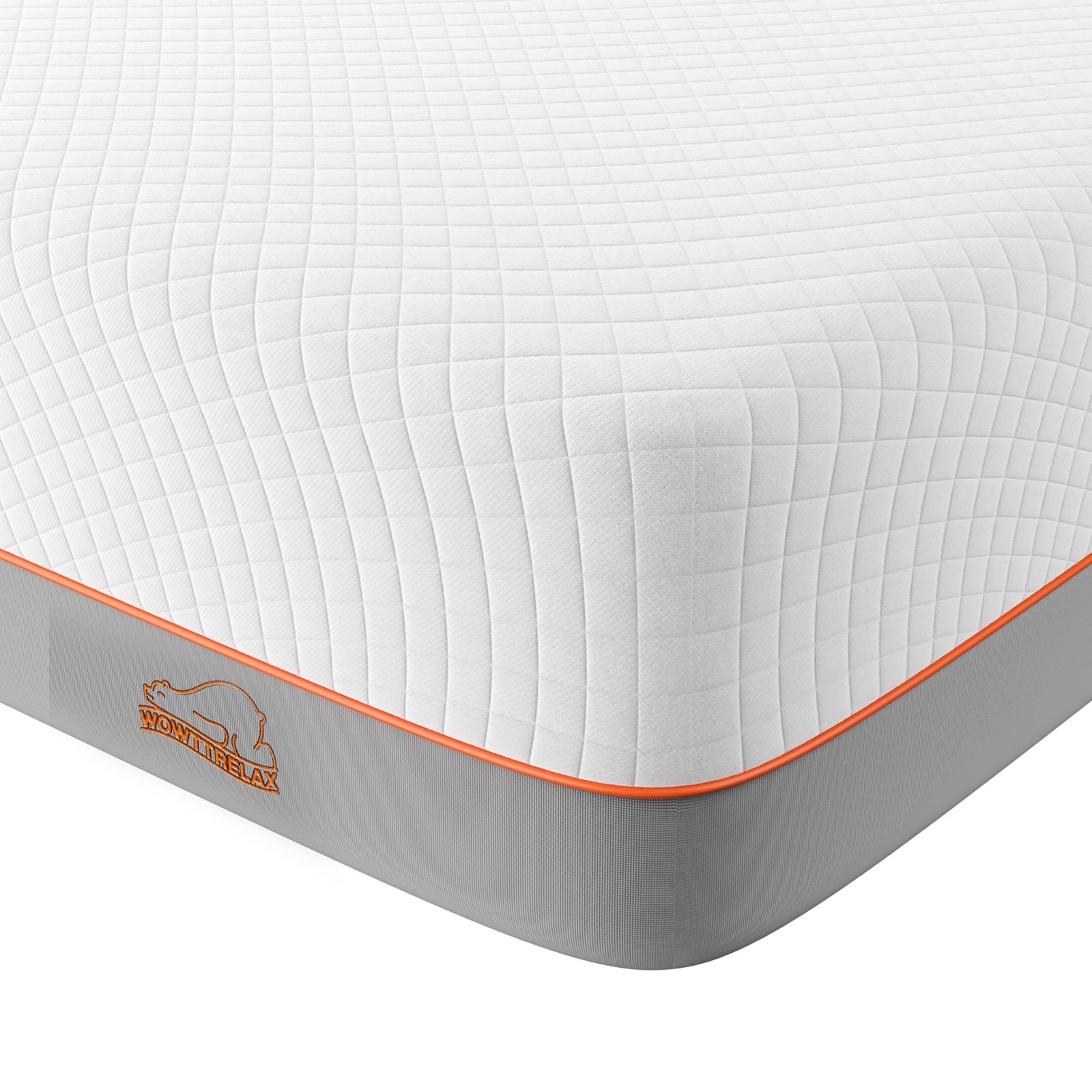 Doubleslee Twin Size 12" Gel Memory Foam Mattress, Innerspring Hybrid Mattress in a Box - Double-Sided Use